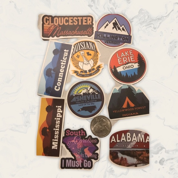 Richmond Virginia Matte Finish PVC Removable Waterproof Decor Accent St… - Picture 9 of 10